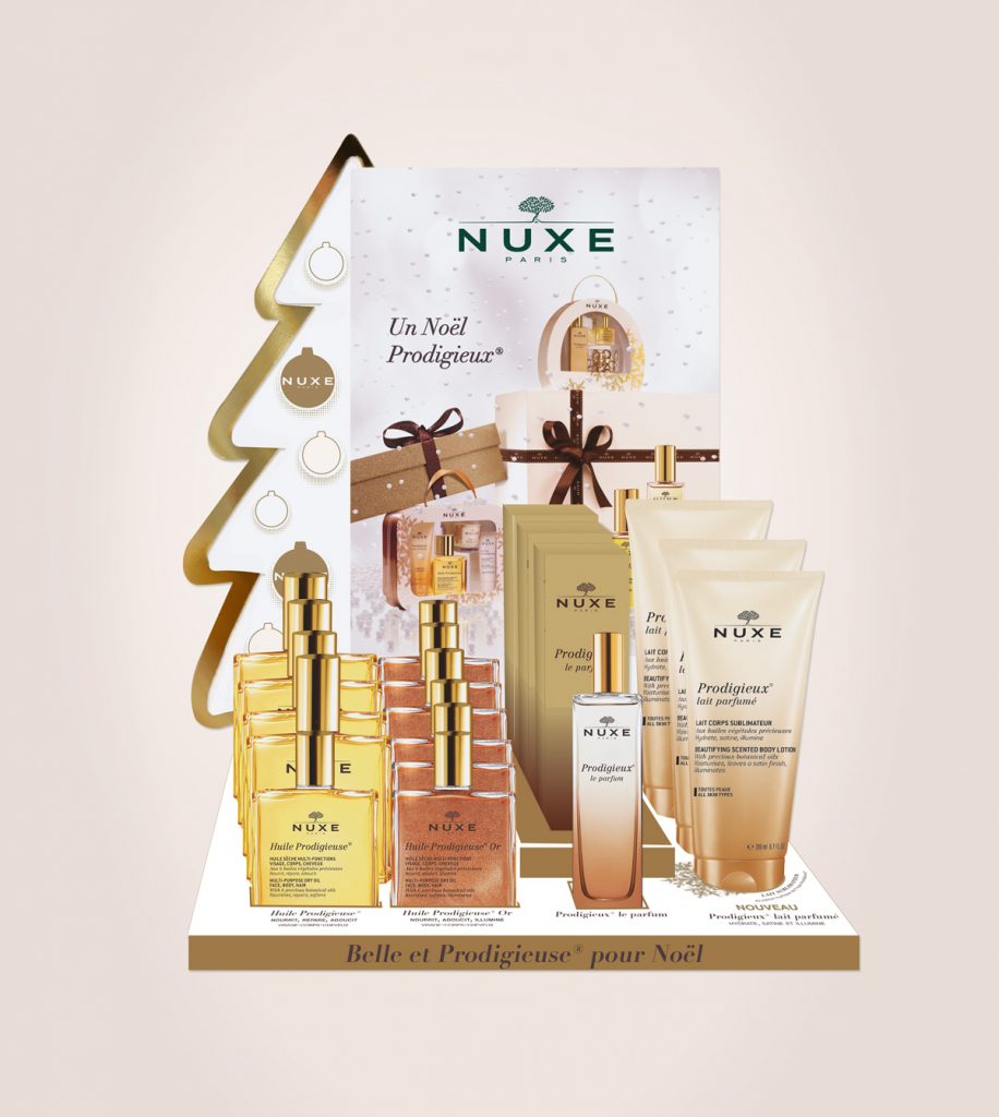 NUXE Noël Présentoir de comptoir